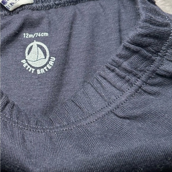 NWT PETIT BADEAU Baby Girl’s Long Sleeve Dress with Leggings- Multi/ Size 12M - Picture 12 of 14